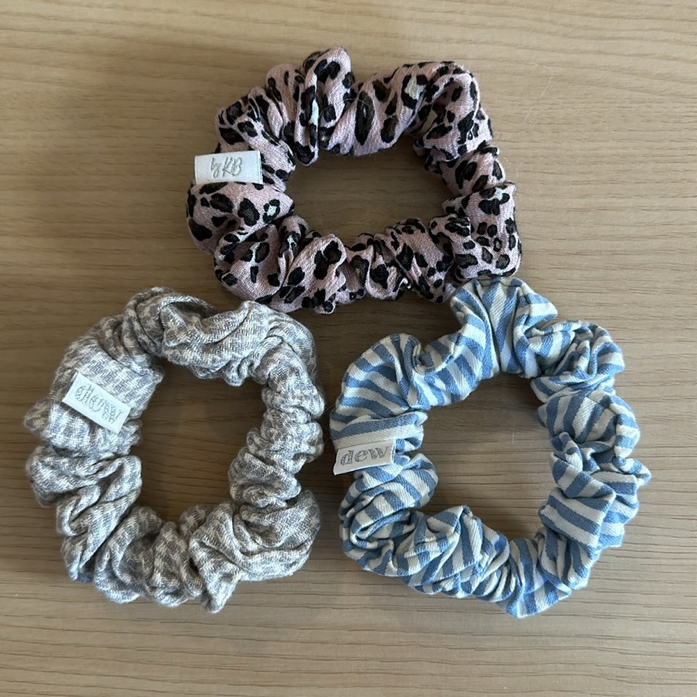 Dew Edit Scrunchie Mini Trio Set